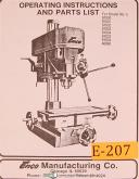 Enco 91000-, 40060, Drill Press, Operations and Parts Manual